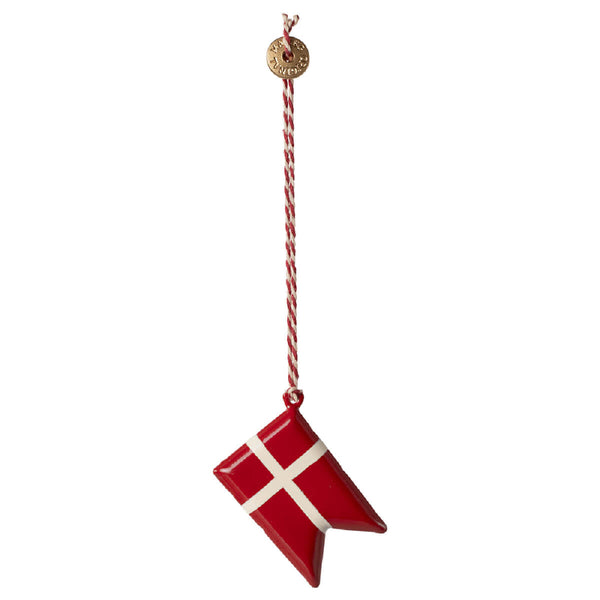 Maileg Metal Juleophæng, Dannebrog