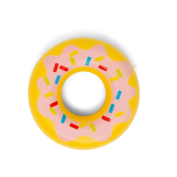 MaMaMeMo legemad i træ, donut - pink glasur