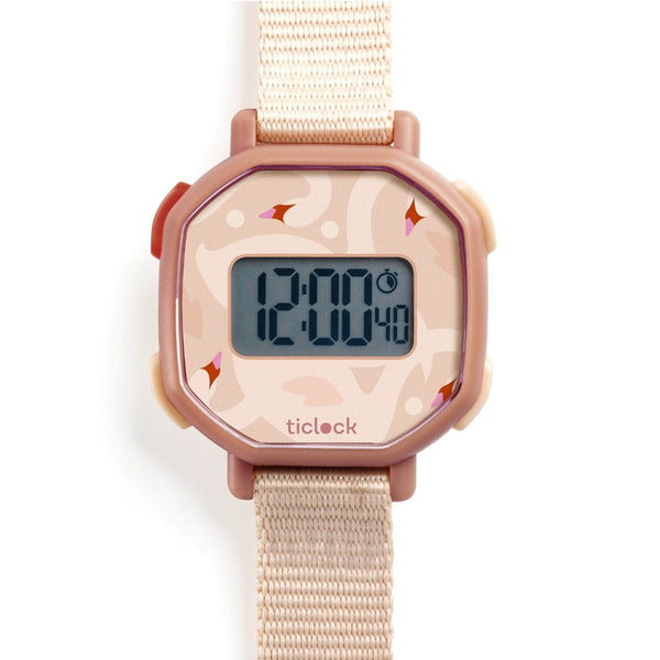 Ticlock Digitalur med Svaner