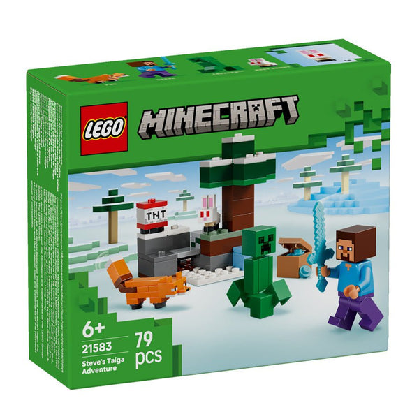 LEGO® MINECRAFT Steves Tajga - Eventyr
