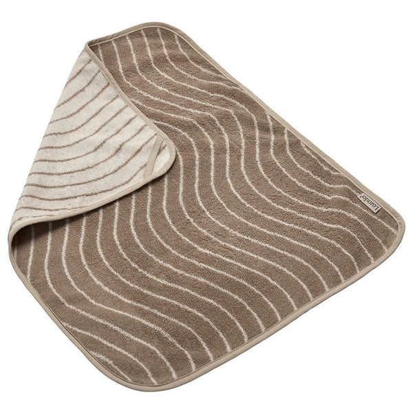 Leander Topper til puslepude, organic, Woodland cappuccino