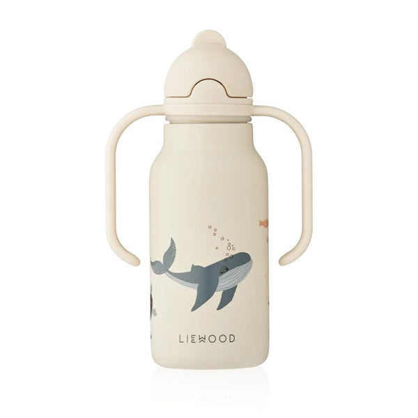 Liewood Kimmie Vandflaske m.hank, Sea Creature / Sandy