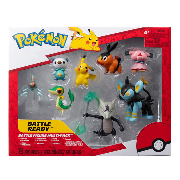 Pokemon battle figurer, 8 - pak
