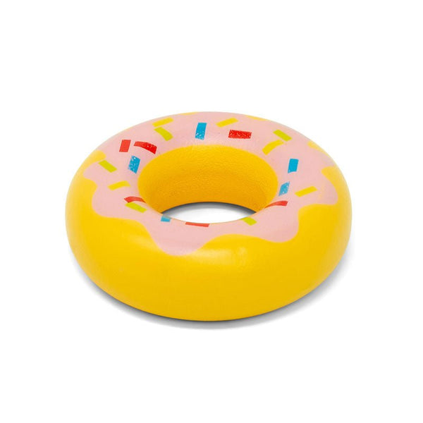 MaMaMeMo legemad i træ, donut - pink glasur