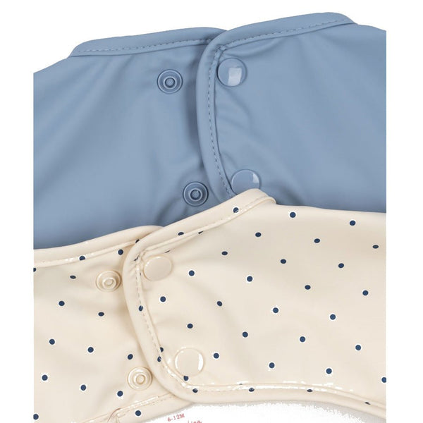 Konges Sløjd 2 - Pak Forklæde Med Ærme, Navy Dot / Rain Washed