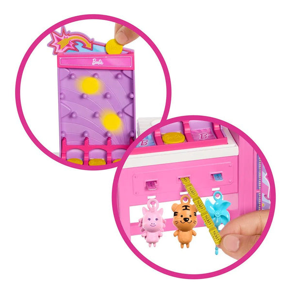 Barbie tivolispil og candy floss