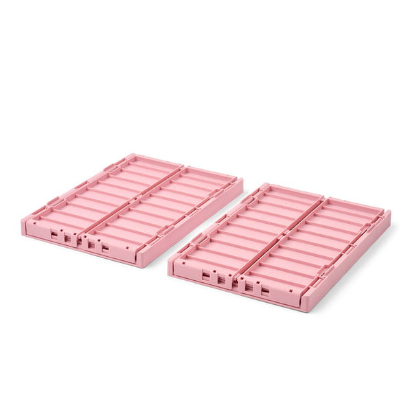 2-Pak Weston Opbevaringsboks i Rose Blush (Small)
