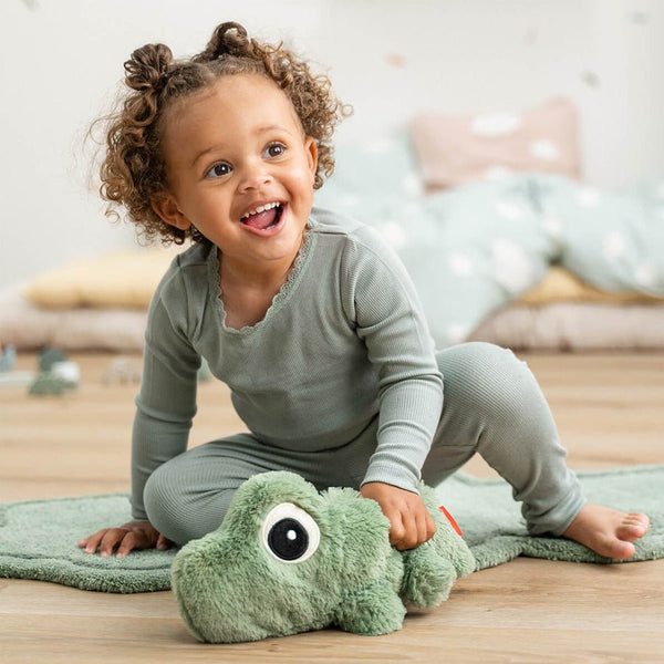 Krammebamse Croco i Grøn (28 cm)