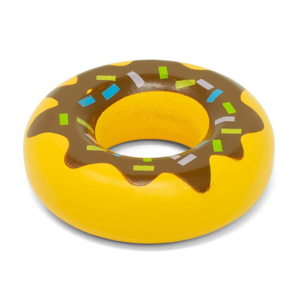 Donut med Brun Glasur Legemad