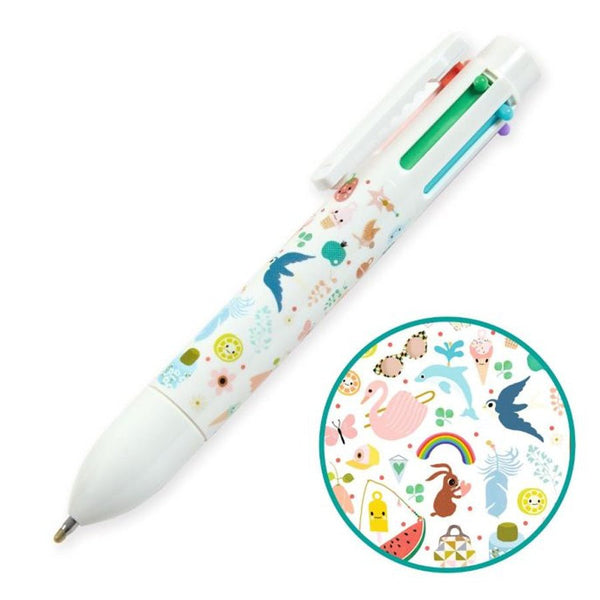 Lovely Paper Regnbue Kuglepen med Tinou