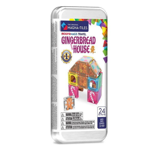 MicroMAGS Gingerbread Hus Rejsesæt (24 dele)