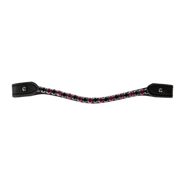 Pandebånd med Pink/Navy Sten