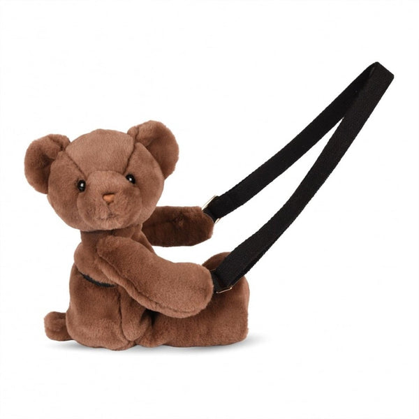 Taske med Bjørn i Brun (30 cm)