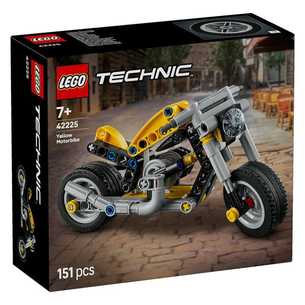 Technic Gul Motorcykel