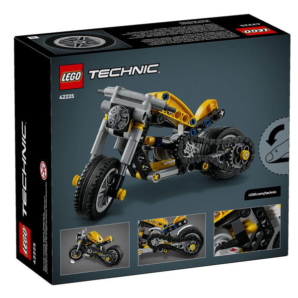 Technic Gul Motorcykel