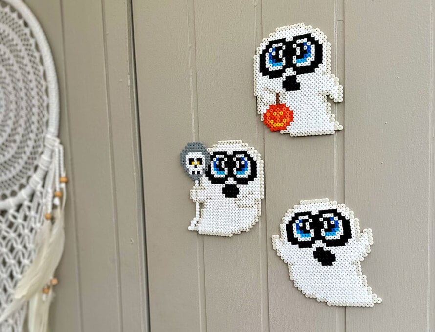 Anja Takacs Halloween Spøgelses perlemønstre - BK Family
