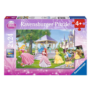 Disney prinsesser puslespil 2 - i - 1, 24 brikker
