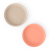 2-er-Pack Kiddish-Teller Elphee Sand/Koralle