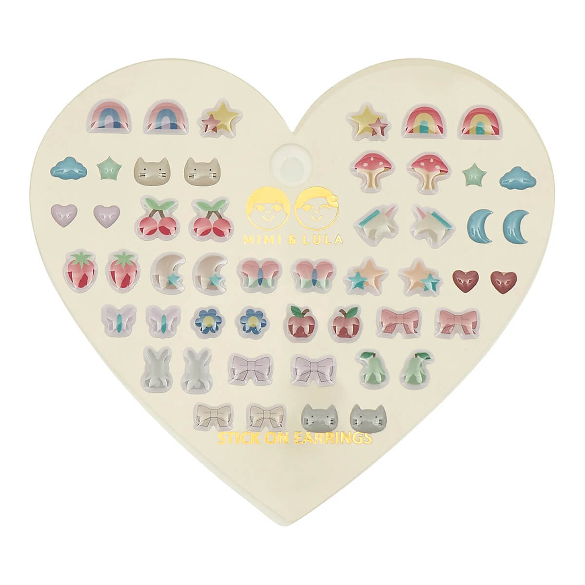 Mimi & Lula Ørestickers 25 Par, Mixed Ear Rings