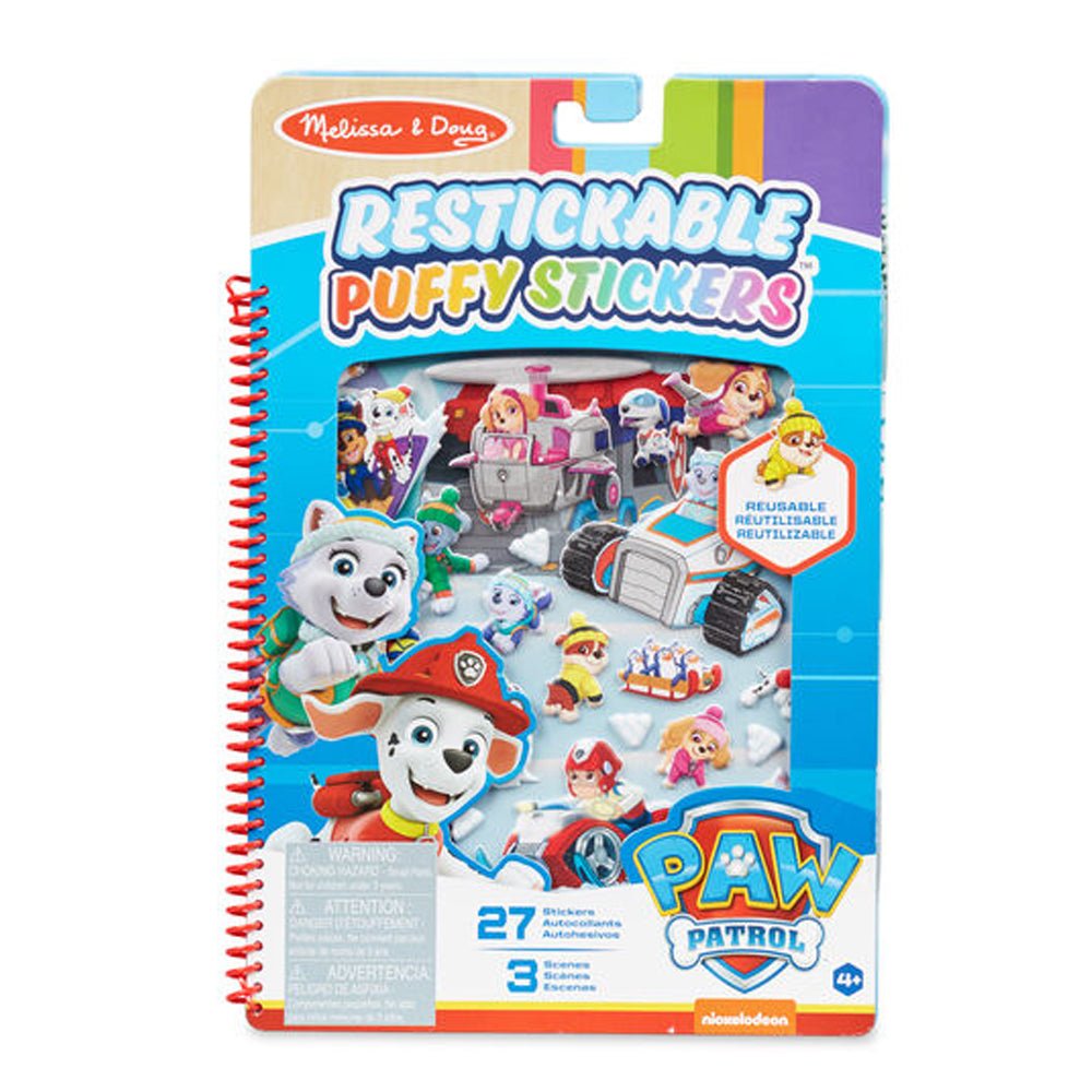 Paw Patrol Puffy Sticker Pad - Jake's Mountain