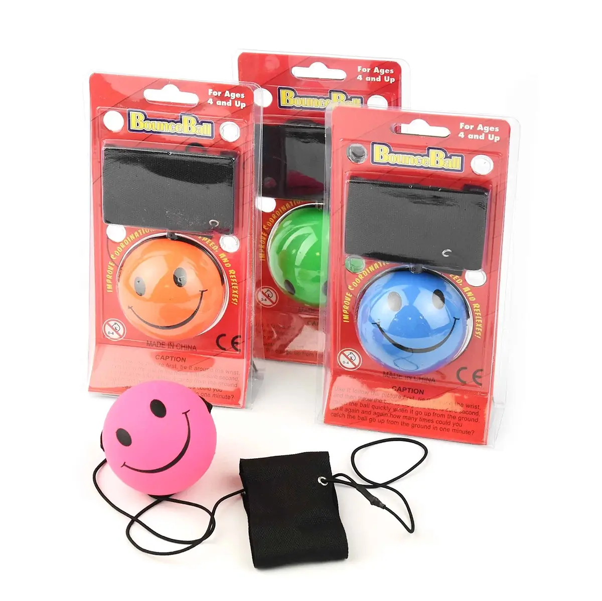 Bounceball med Snor, asst