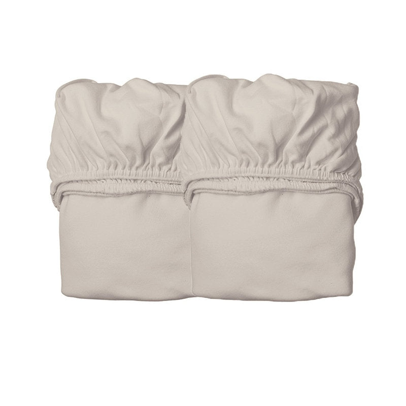 Leander lagen til juniorseng Organic, 2 - pak - Cappuccino