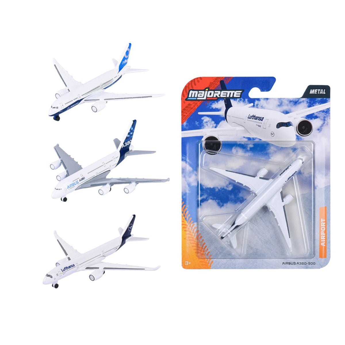 Majorette Airplane assortment, ass