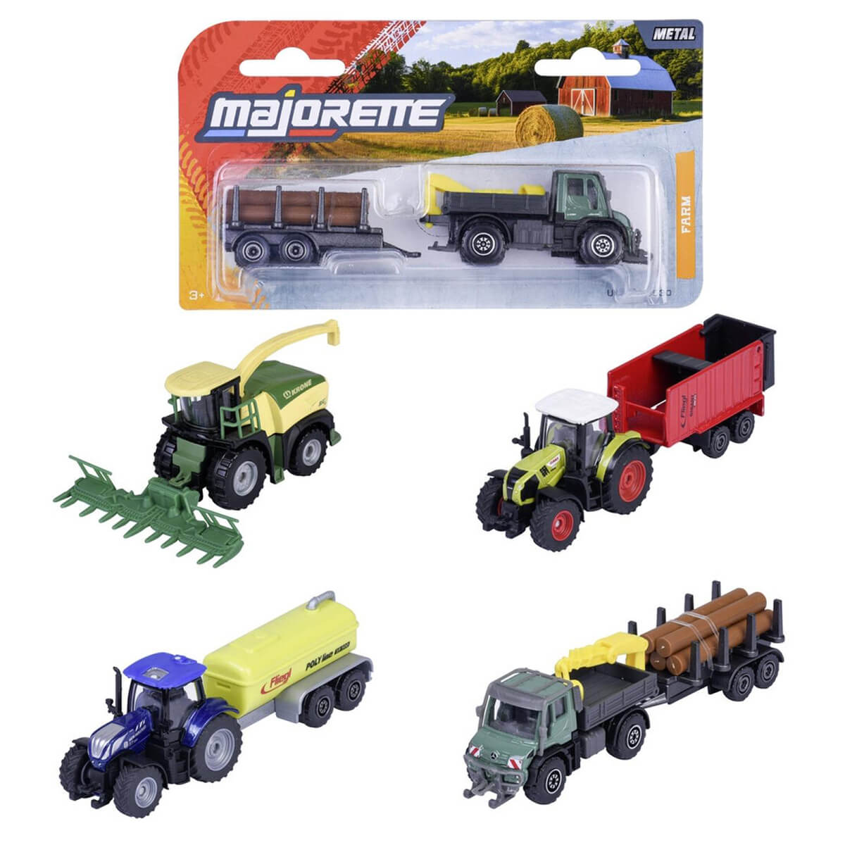 Majorette Farm Trailer, Asst