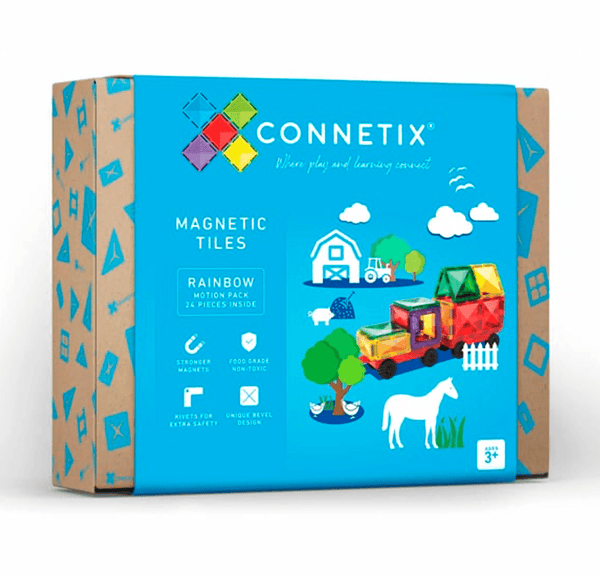 Connetix byggemagneter 24 stk, biler