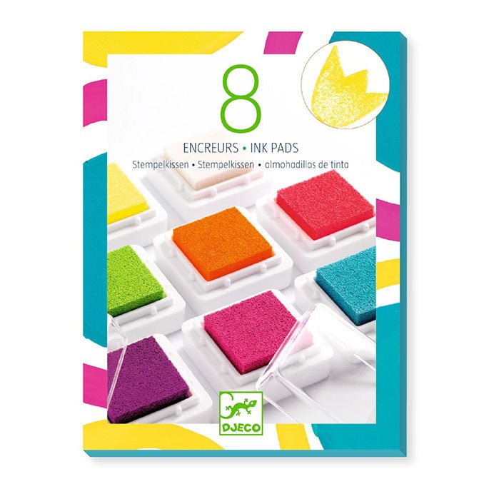 Djeco stempelpuder, neon