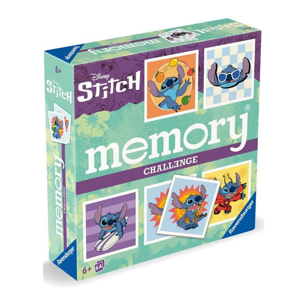 Disney Stitch Challenge Memory Vendespil