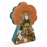 Djeco silhouetpuslespil, Robin Hood, 36 brikker