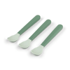 3-Pack Foodie Easy-Greif Baby Löffel Grün