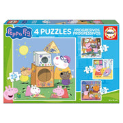 Educa Gurli Gris 4 Puslespil