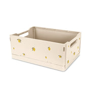 Konges Sløjd 2-pak opbevarings box, lemon