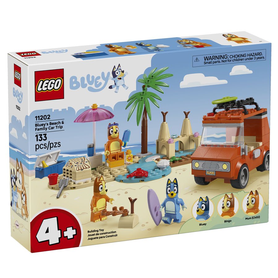 LEGO® DUPLO® Blueys Familie - biltur Til Stranden