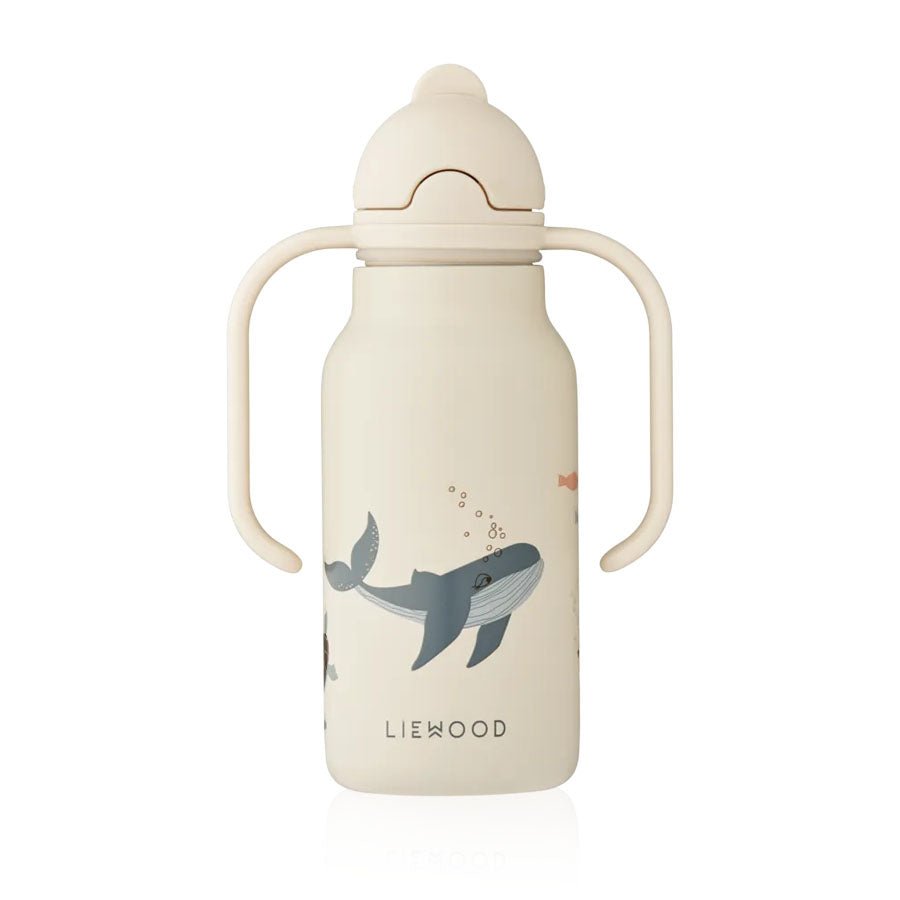 Liewood Kimmie Vandflaske m.hank, Sea Creature / Sandy