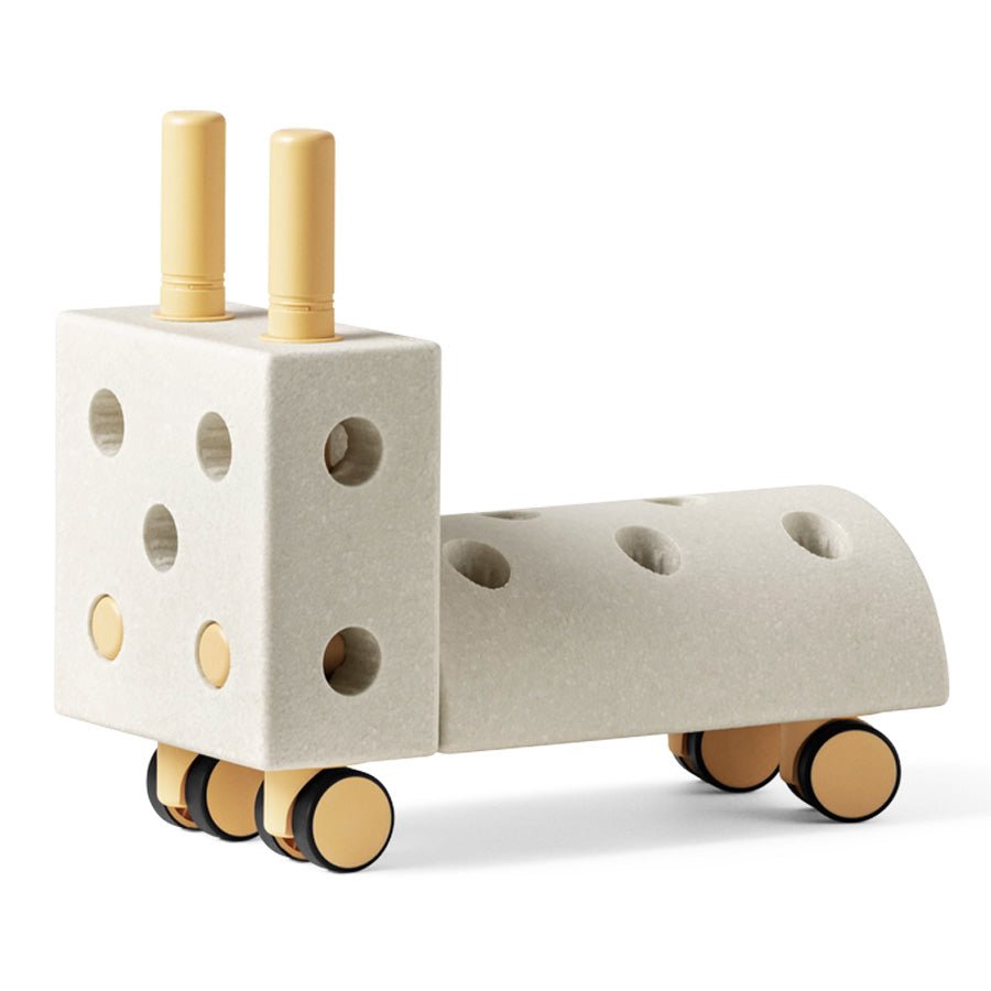 MODU Tiny Ride, 10 Dele - Sand Grey/Honey Yellow