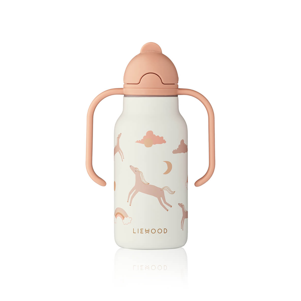 Liewood Kimmie Vandflaske, 250 ml, Dream/Ecru