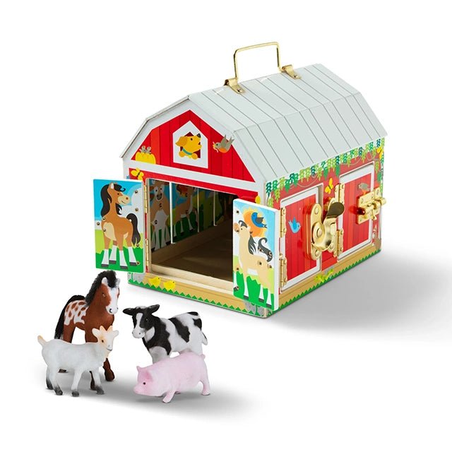 Melissa & Doug bondegårdsstald