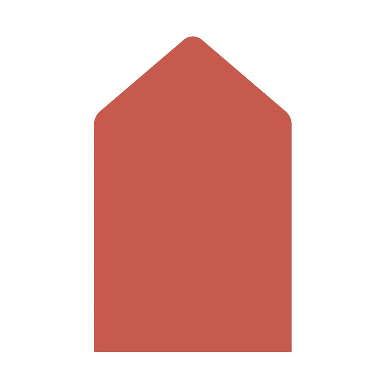Ferflex® Magnetisk Tavle, Husformet - Terracotta