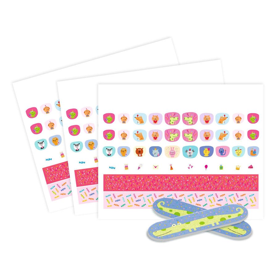 Djeco neglestickers, fødselsdag