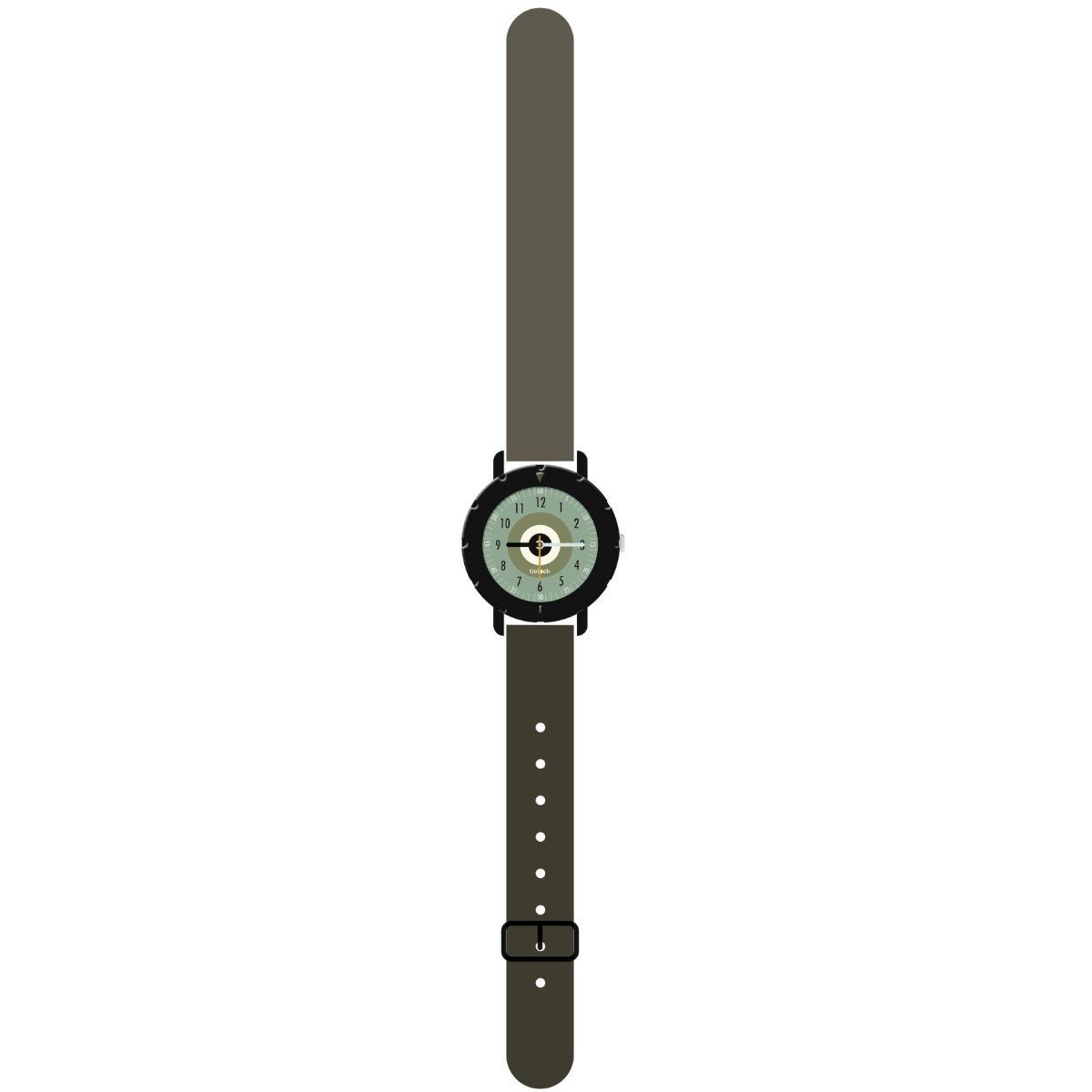 Ticlock Sportsur med Grøn Target Design