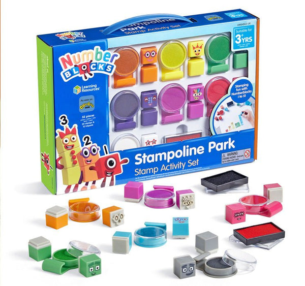 Numberblocks, Aktivitetssæt Med Stempler