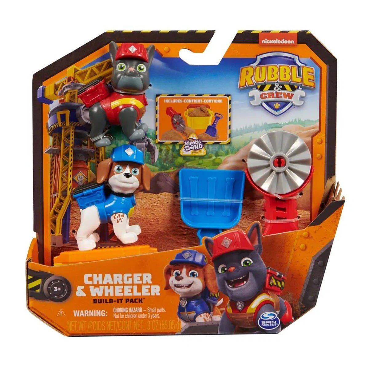 Rubble & Crew 2 - pak Charger & Wheeler