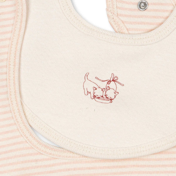 Fanga Fio Stripe 2 - pak Hagesmæk, Blush Mix
