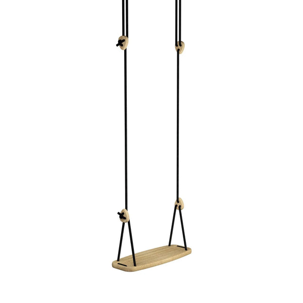 Lillagunga gynge "Classic", sorte reb, 2,80 - 3,80 m