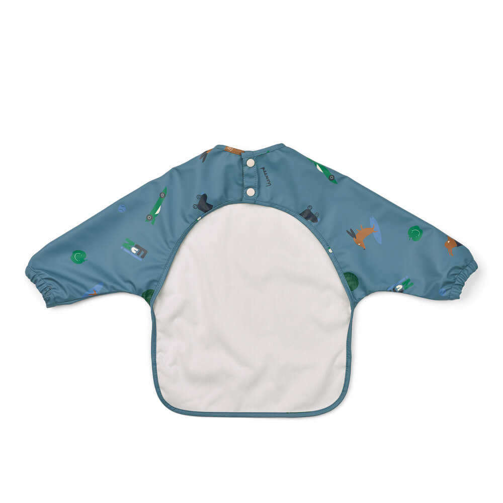 Liewood Merle Forklæde, Fun / Beach Blue