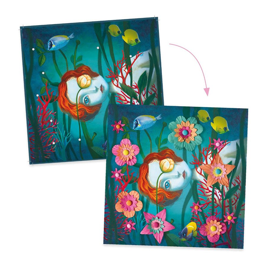 Djeco kreativ blomster, rock n' roses