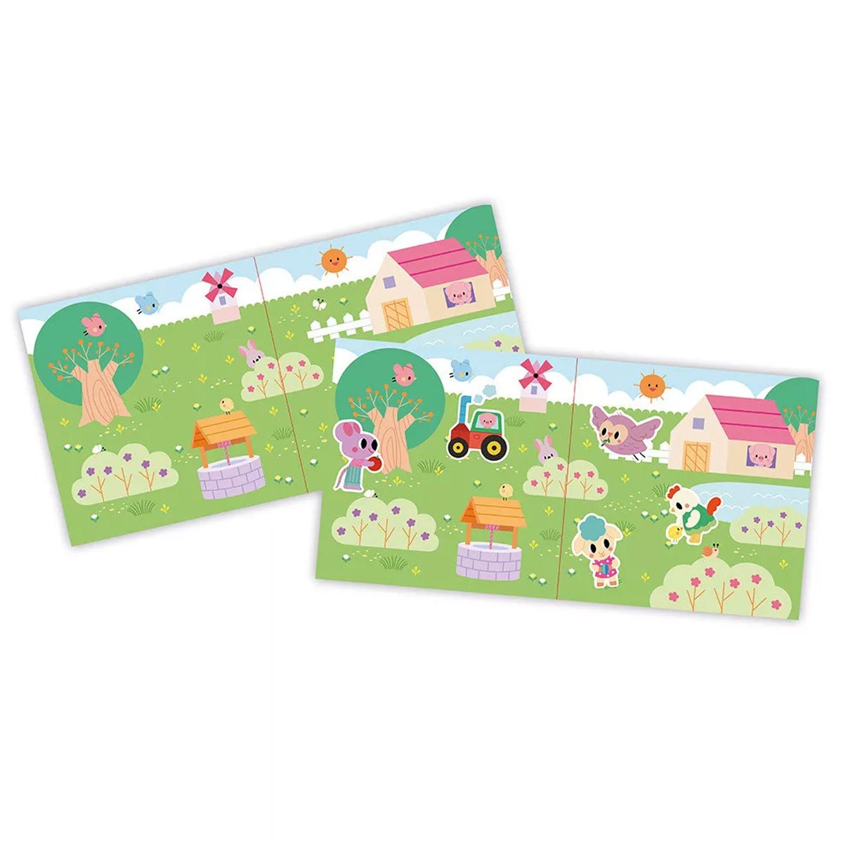 Janod Flytbare tykke stickers